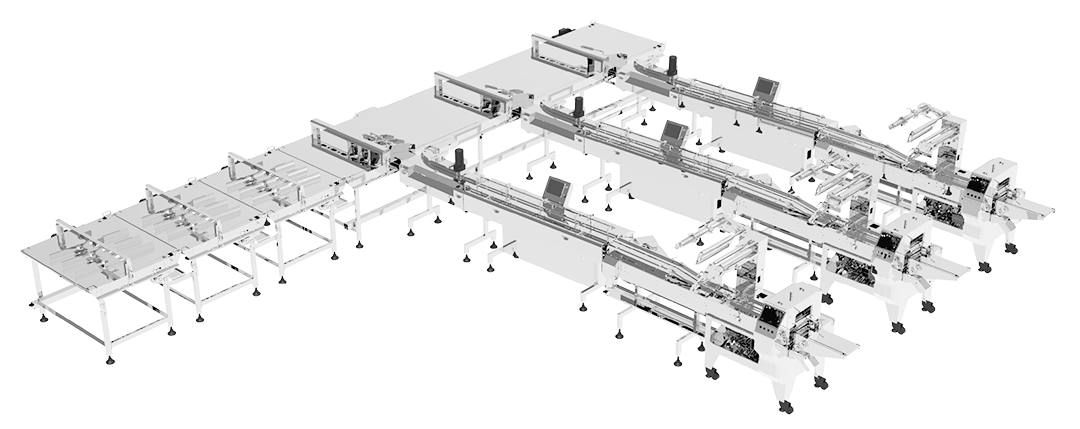 Biscuit Bakery food packing machine